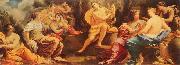 Simon Vouet Apollo and the Muses oil on canvas